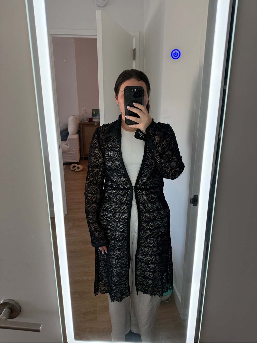 Valentino Black Lace Blazer